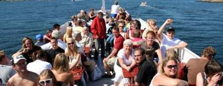 Båttur en solskinnsdag