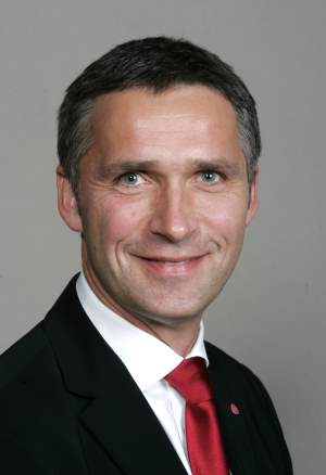 Statsmilister Jens Stoltenberg
